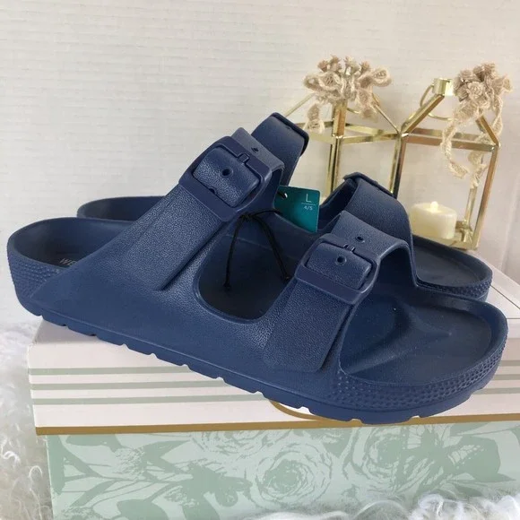 Women's Sandals-Choose Size-4/5 Bright Blue-Waterproof-West Loop - Picture 10 of 15